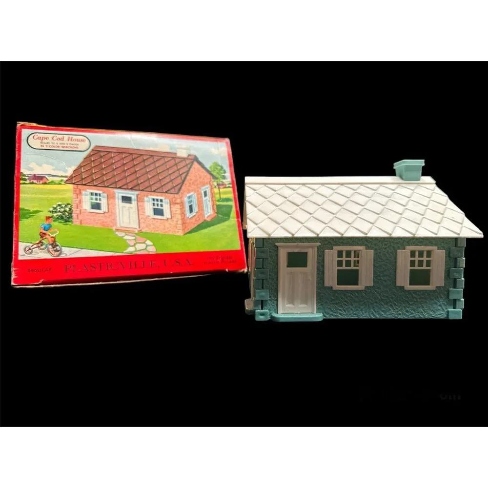 Plasticville Cape Cod House 1502 89